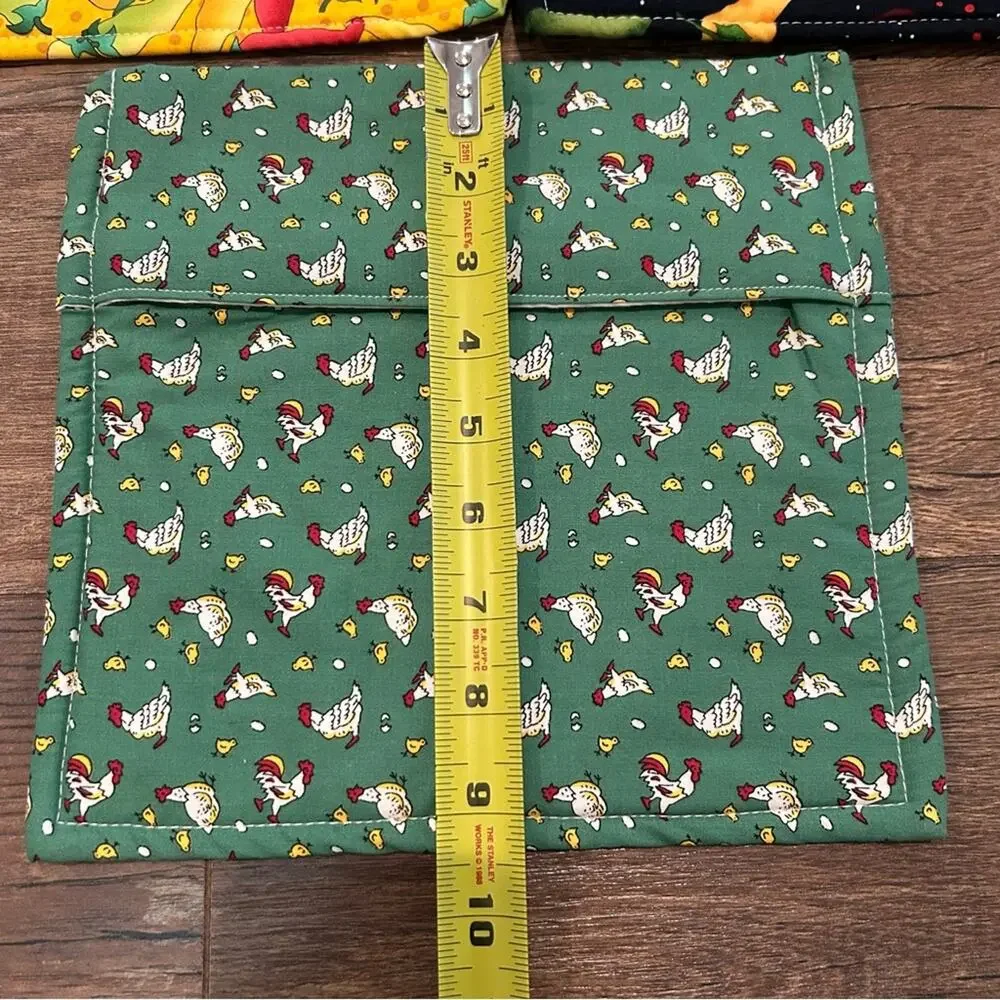 Lot of 5 Handmade Storage Bags